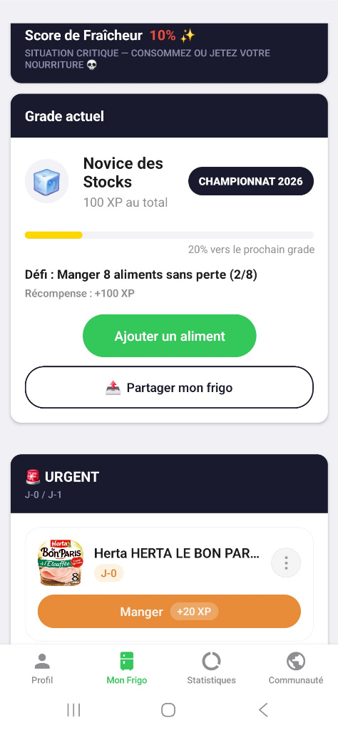 GasPi-Check - Mon Frigo