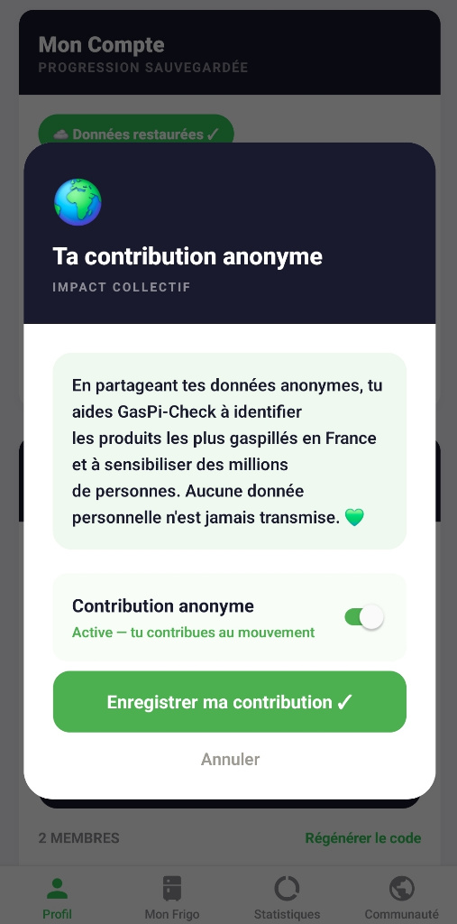 Contribution anonyme